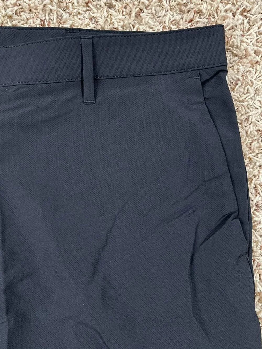 Banana Republic Men's Flat Front Pants Black, Size 40x32 (New)